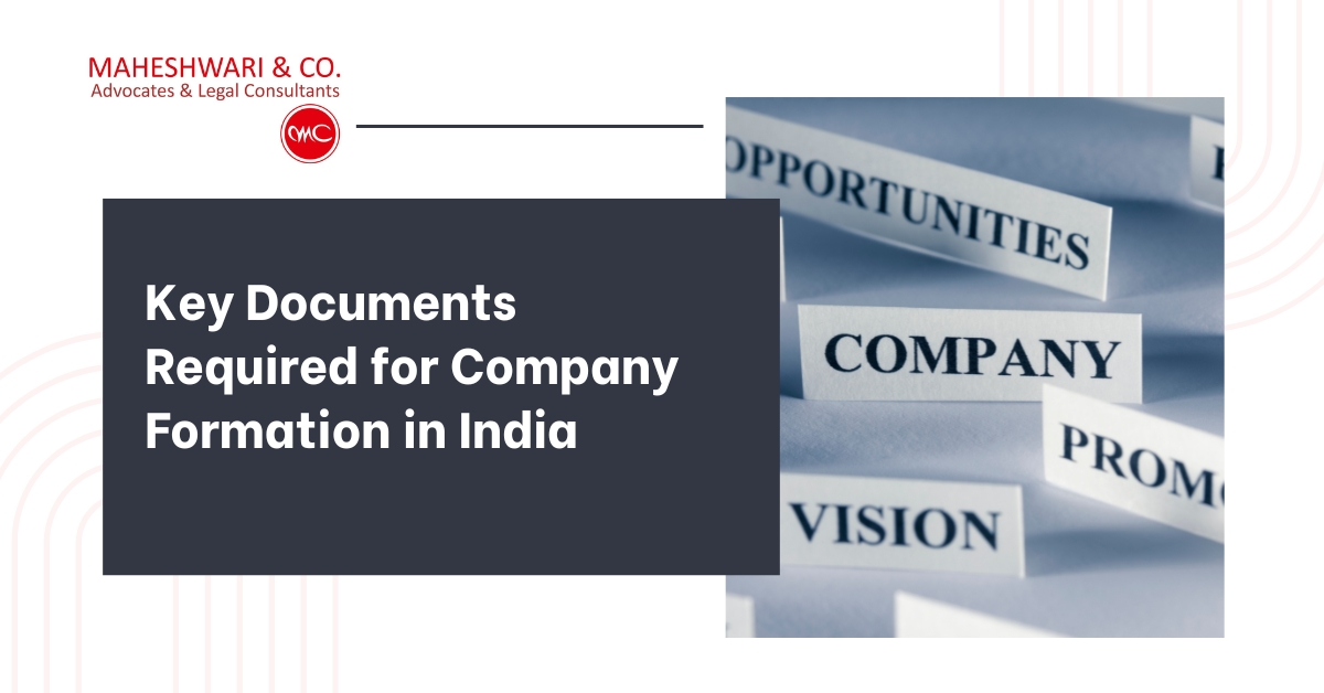 Key Documents Required for Company Formation in India