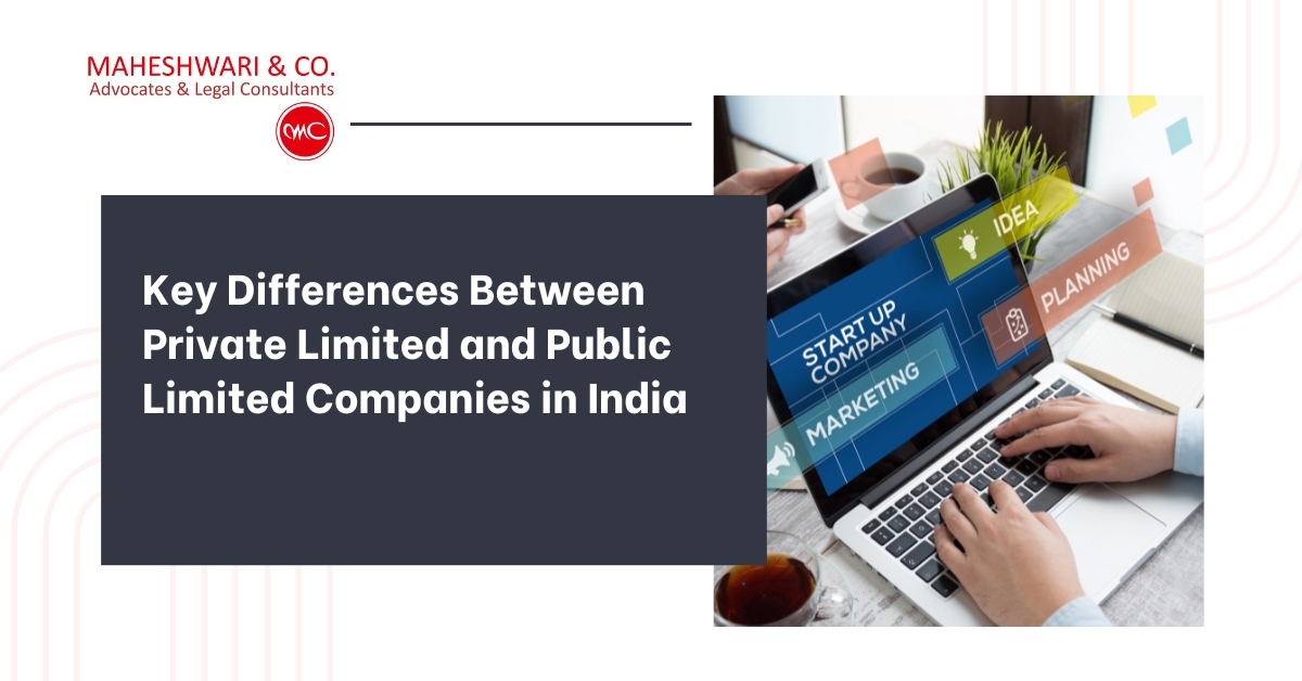 Key Differences Between Private Limited and Public Limited Companies in India